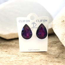 Load image into Gallery viewer, Pear Shape  - Clip Ons
