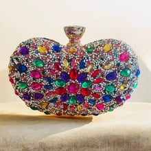 Load image into Gallery viewer, Sparkling Heart Clutch
