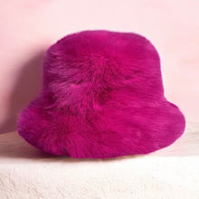 Load image into Gallery viewer, Fluffy Bucket Hat
