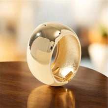 Load image into Gallery viewer, Gold Chunky Bangle
