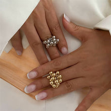 Load image into Gallery viewer, Gold Cluster Ring
