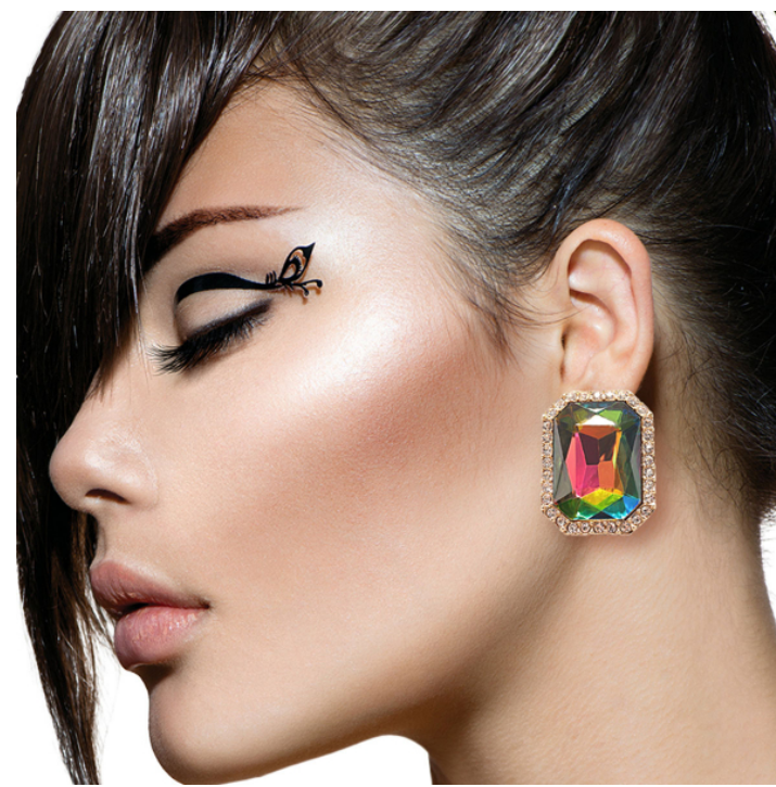 Dazzle Me Rainbow Studs