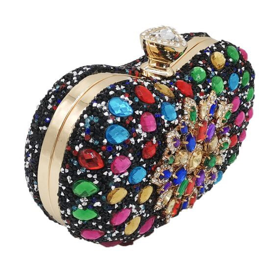 Sparkling Heart Clutch