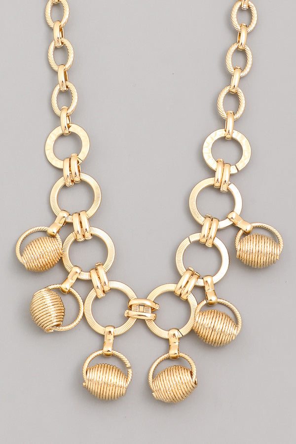 Ball & Chain Necklace