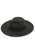 Load image into Gallery viewer, Fedora Hat w/ Black Band
