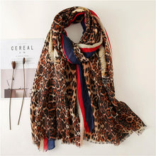 Load image into Gallery viewer, Tiger Print Scarf
