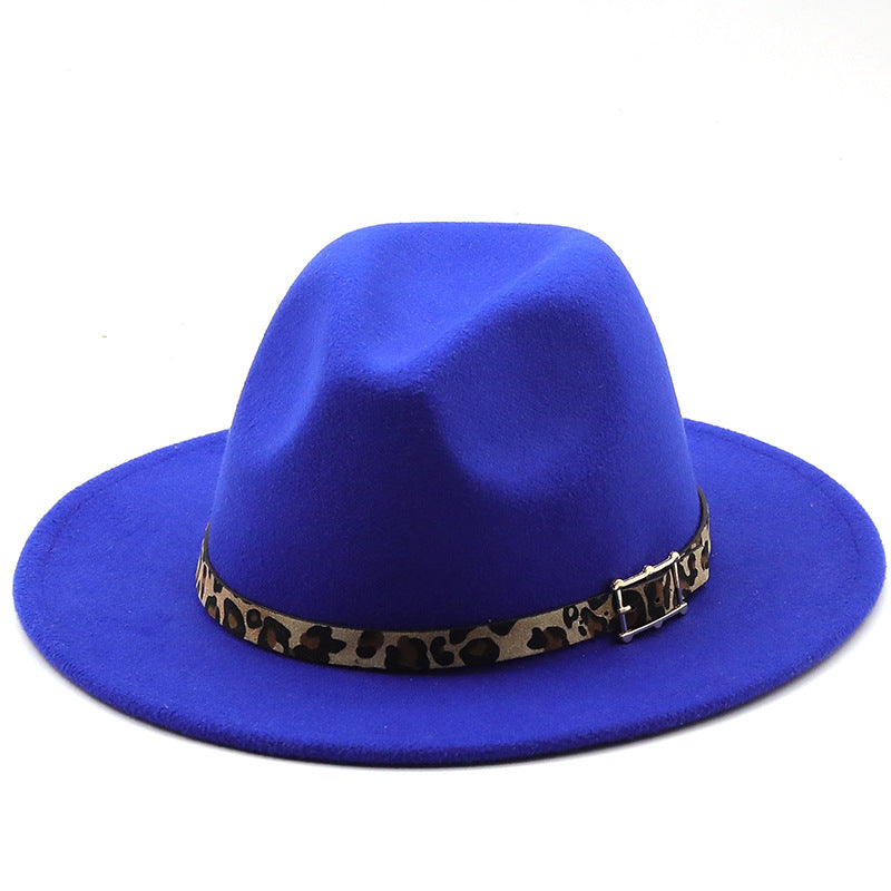 Fedora with Leopard Band