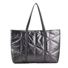 Load image into Gallery viewer, Metallic Grey Quilt
