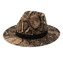 Load image into Gallery viewer, Fedora Hat w/ Black Band
